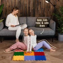 ORTOTO Puzzle Mats Set "Stimulative Rainbow"